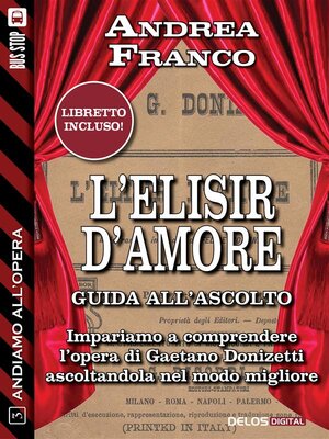 cover image of L'elisir d'amore